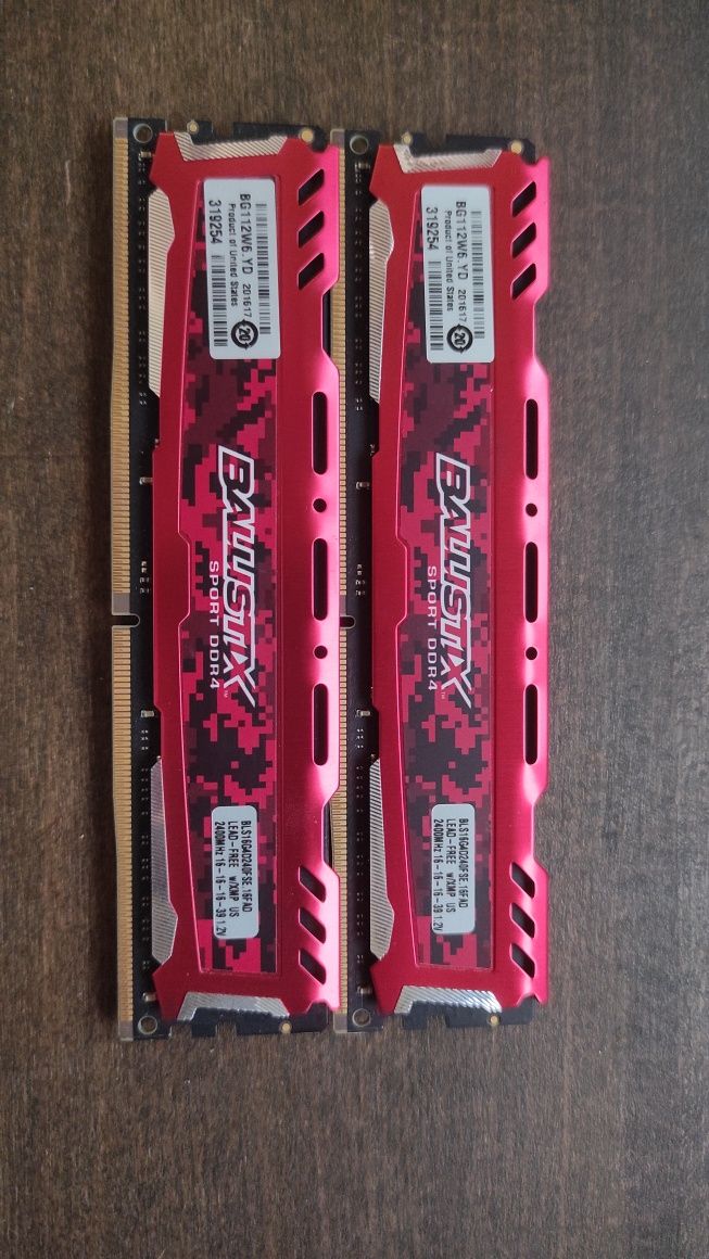 Crucial Ballistix Sport LT 2400MHz 32GB (2x16GB) DDR4