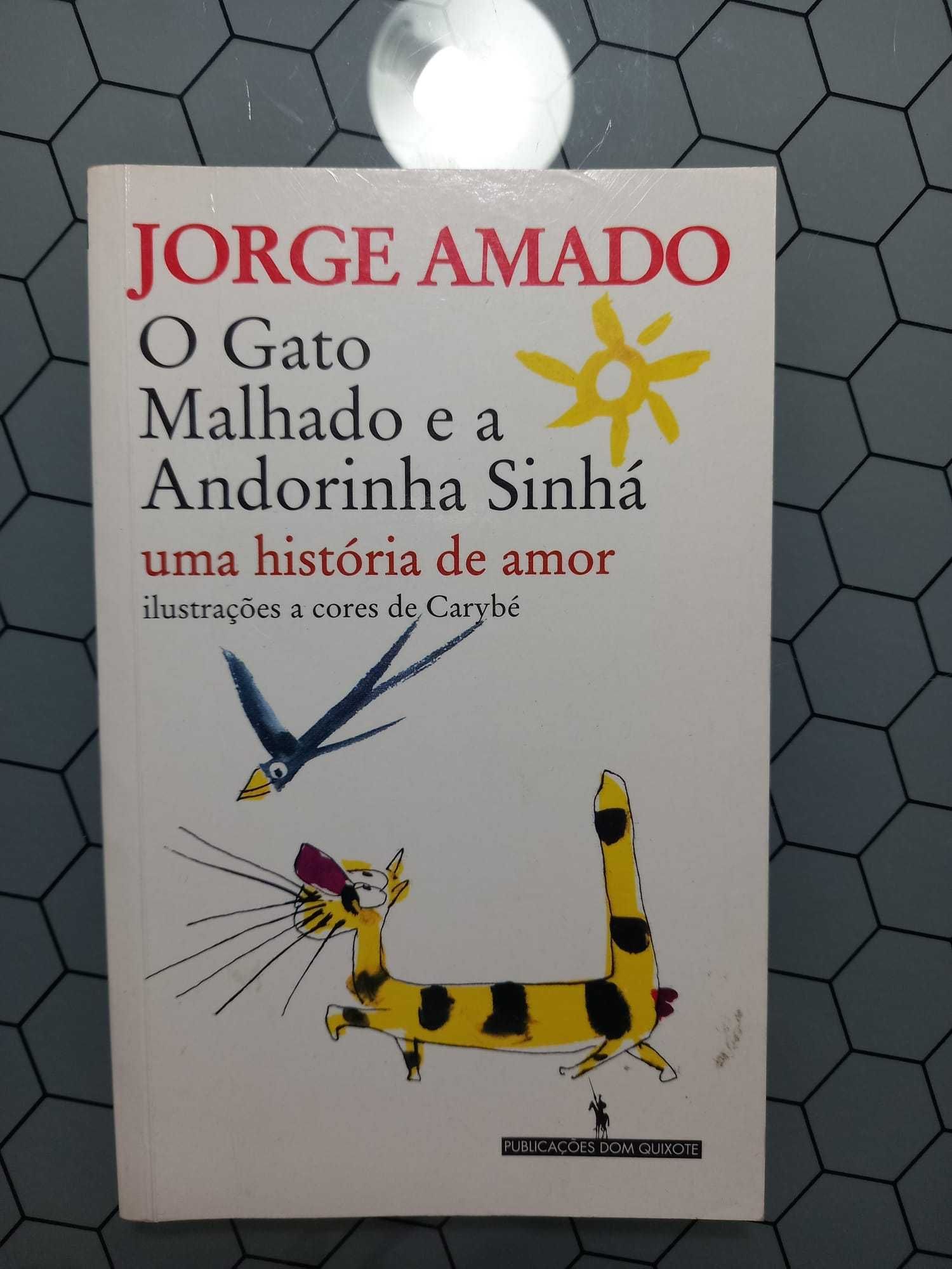 Livro "O Gato Malhado e a Andorinha Sinhá" Jorge Amado