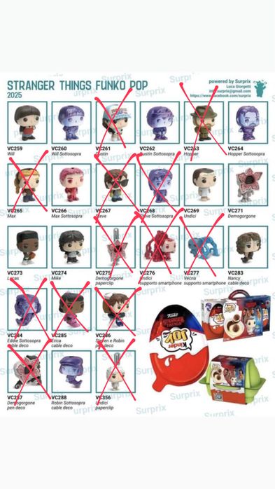 Обміняюсь фігурками, на ті, яких немає