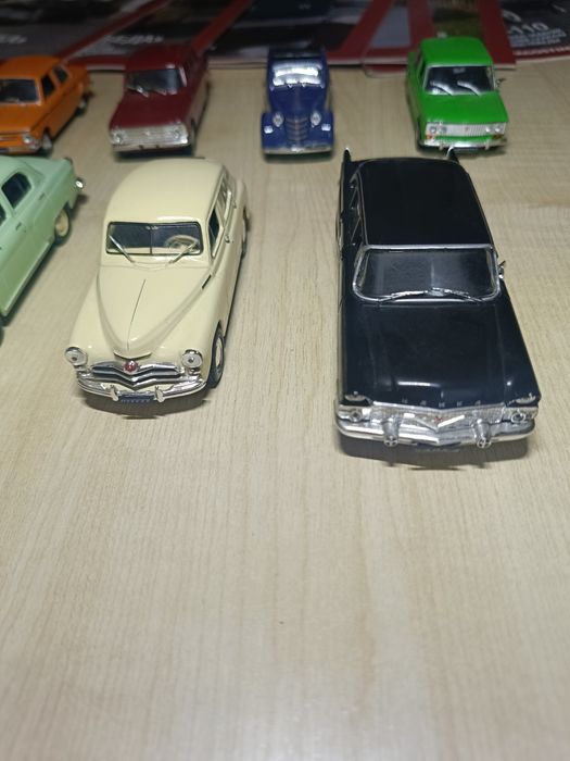 Модели Автолегенды СССР DEAGOSTINI