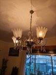 Conjunto de candeeiro tecto e parede