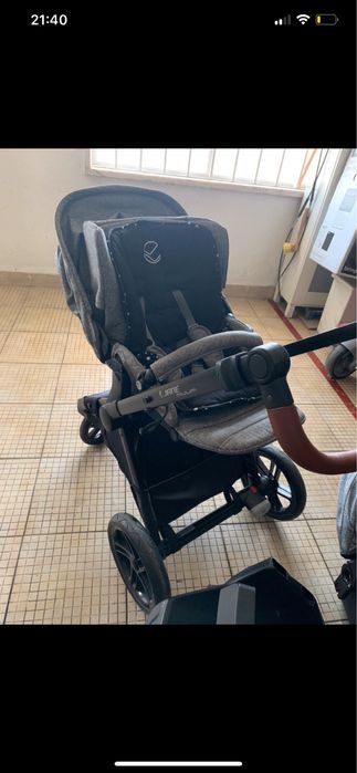 Jane duo (ovo matrix light + base isofix + carrinho muum)