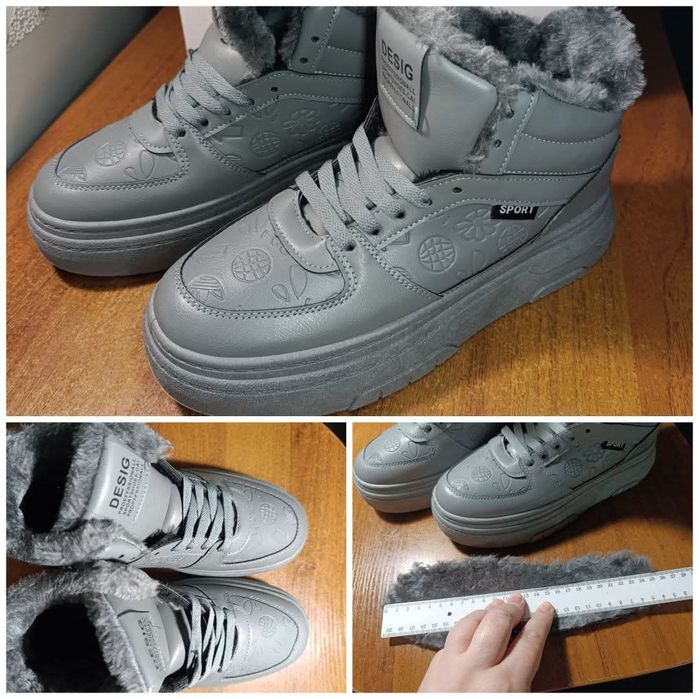 Зимові кросівки. Нові. 
41 розмір, маломірки, устілка 25,3. 
Теплі, зр