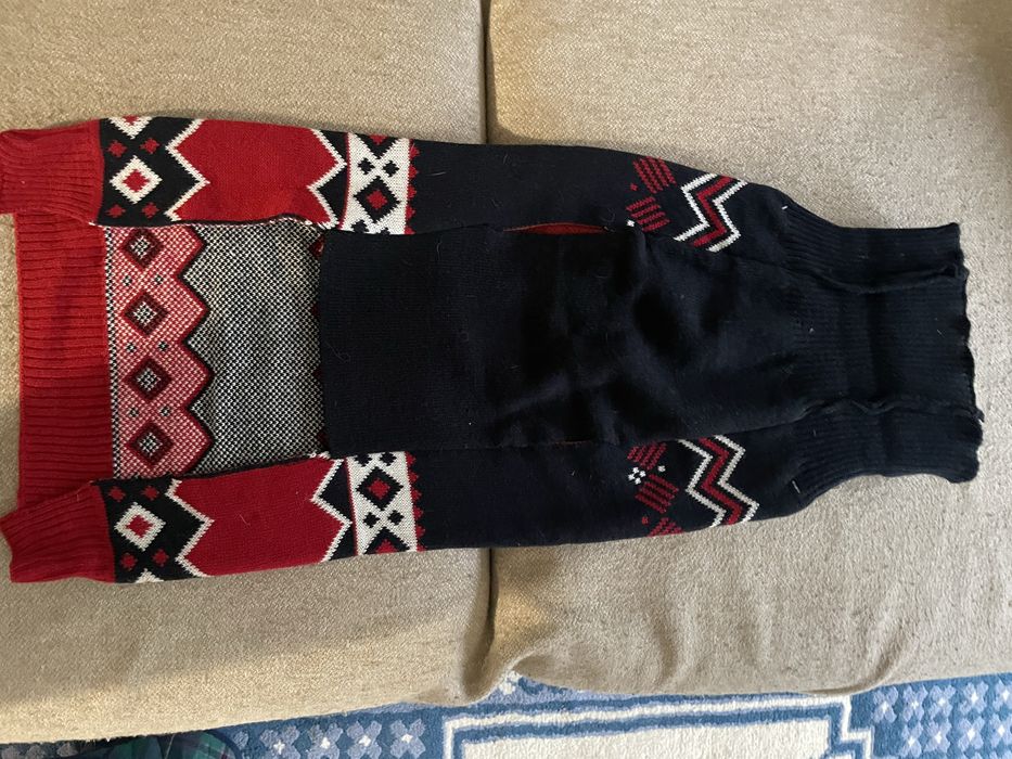 Świąteczny sweterek dla pieska