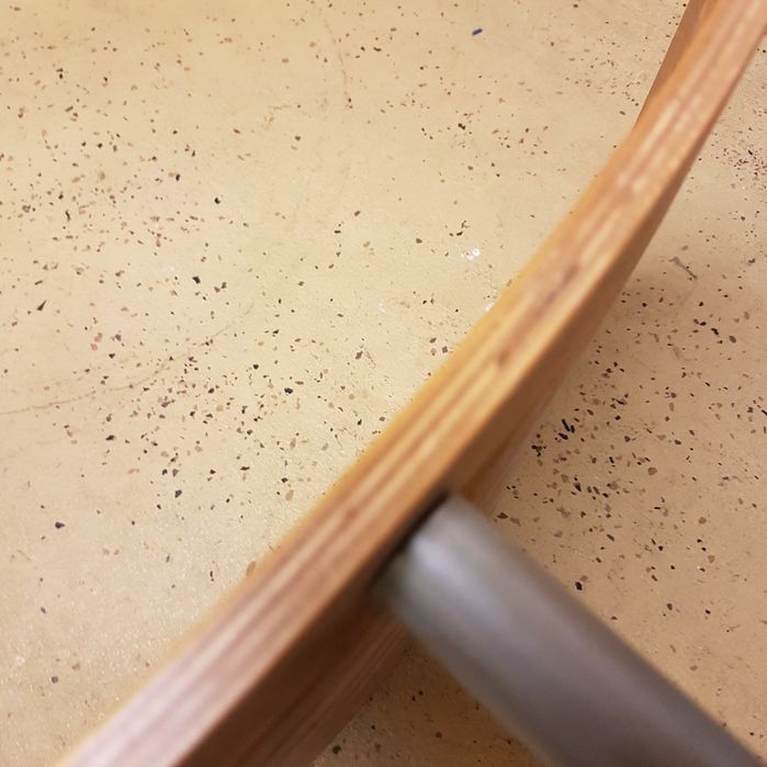 Wieszak z drewna giętego vintage