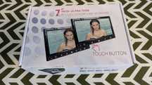Monitor LCD 7 cali HD obsługa 2 kamer CCTV