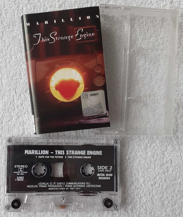Marillion – This Strange Engine (Cassette, Album, HX Pro)