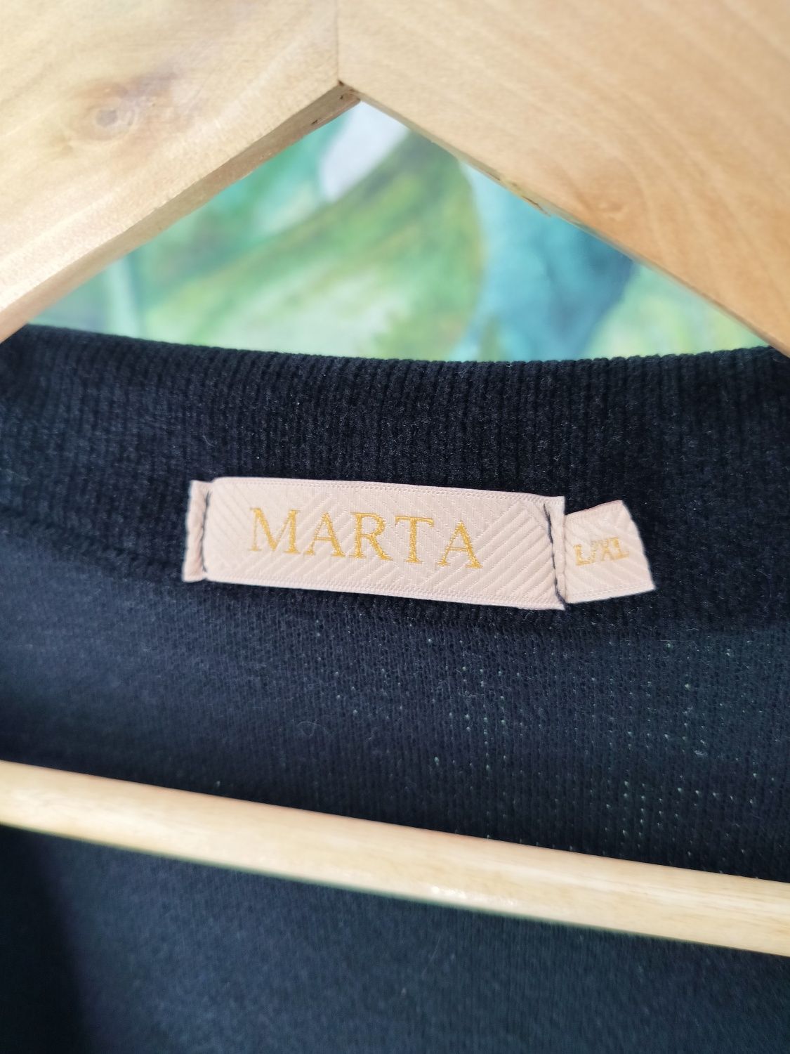 Ciepła marynarka sweter żakiet narzutka L xl
