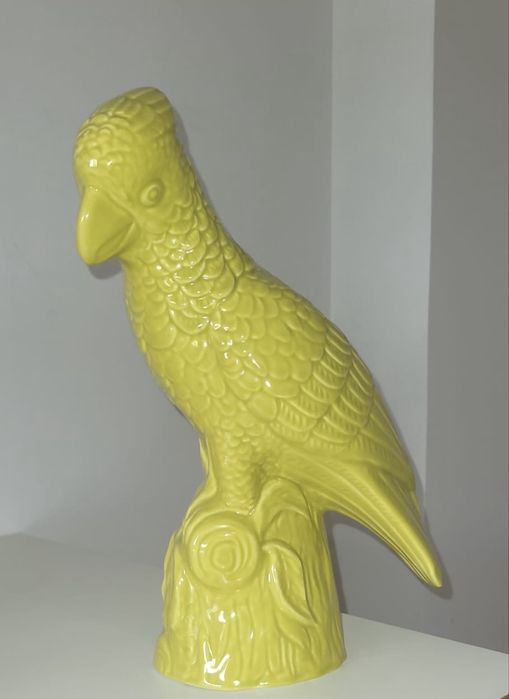 Decoração Papagaio em CERÂMICA