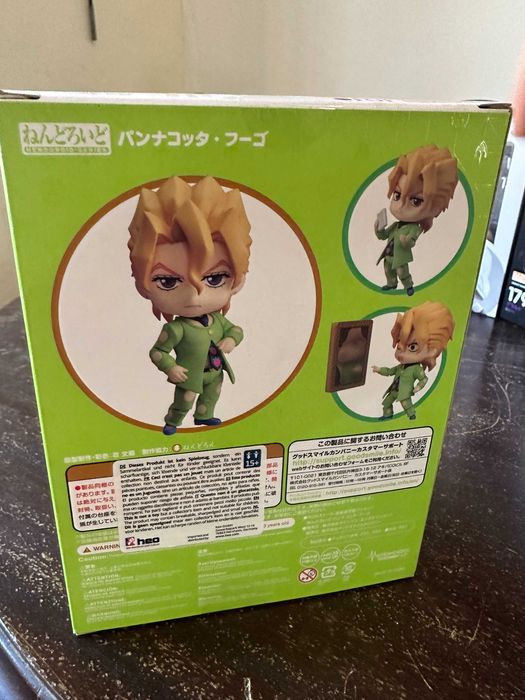 Jojo's Bizarre Adventure Golden Wind Pannacotta Nendoroid with Bonus!