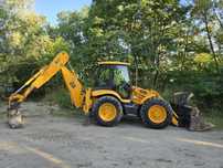 JCB 4CX JOYSTICK HYDRO PRZESUW SALON PL  4000MTH PowerShift Klimatyzacja Koparko Ładowarka 4cx lb bl sr