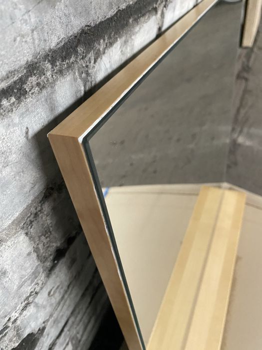 Lustro łazienkowe na płycie MDF nowe 63x63