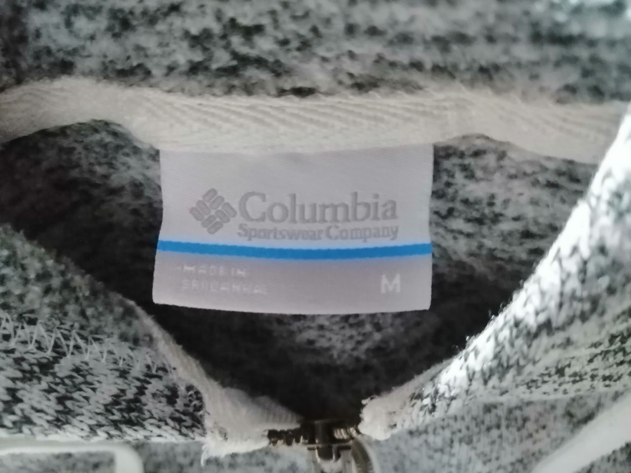 Columbia bluza polarowa z kapturem w rozmiarze M