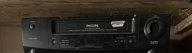 Philips odtwarzacz kaset VHS magnetowid