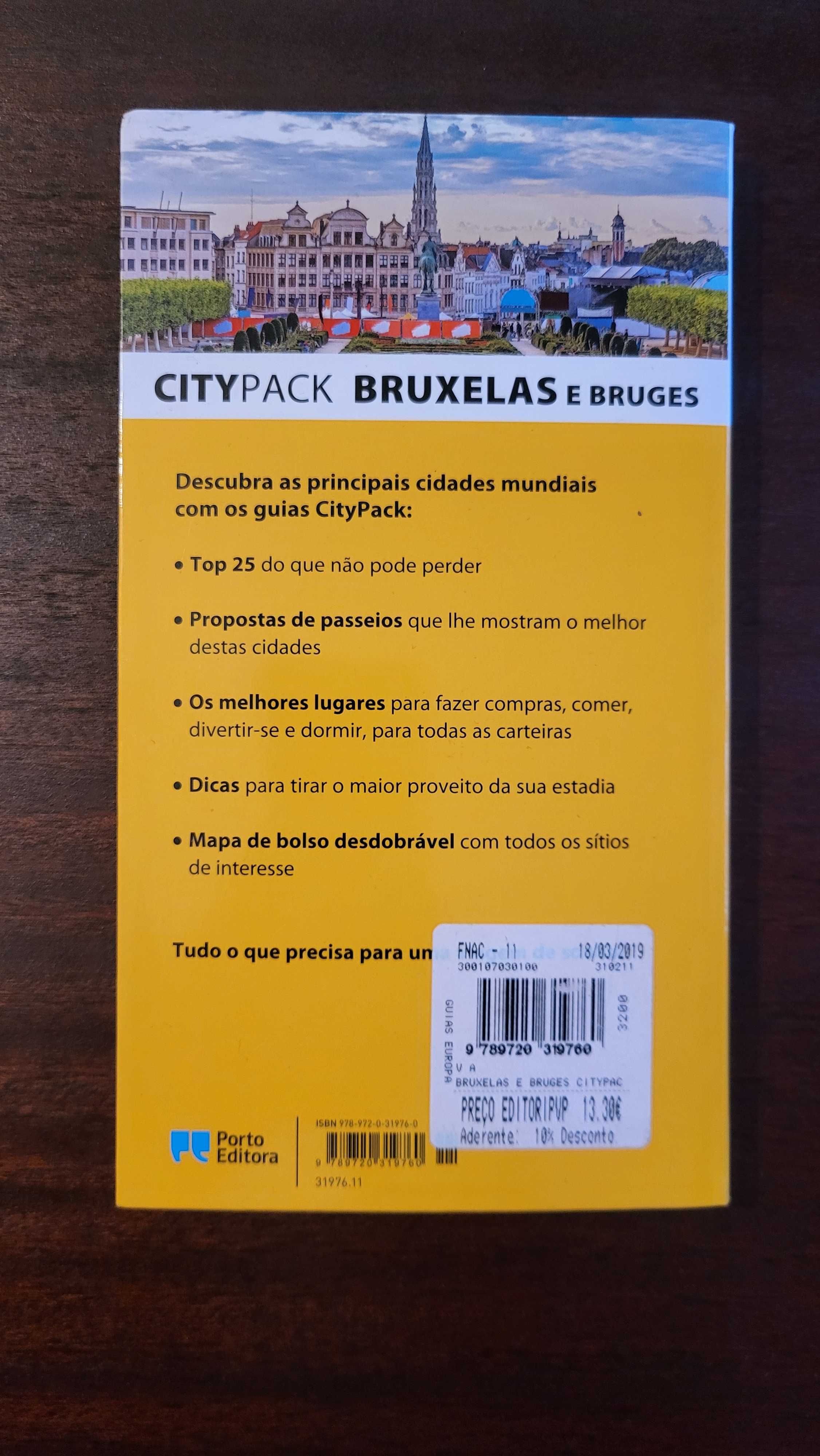 Guia Turístico CityPack Bruxelas e Bruges