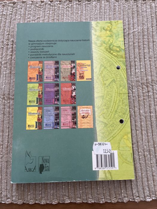 Wiesław Zdziabek, skoroszyt gimnazjalisty