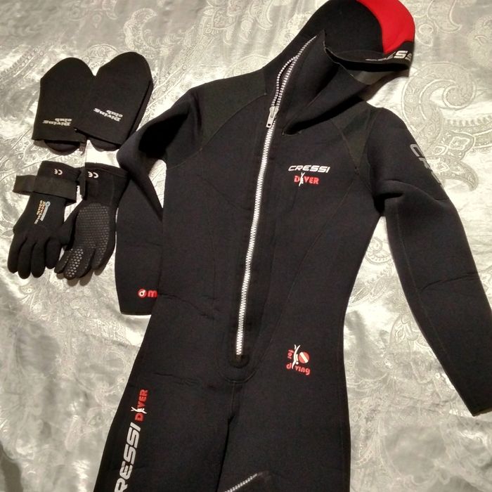 Моно Гідрокостюм для дайвинга Cressi-sub DIVER 5мм. Розміз М/3