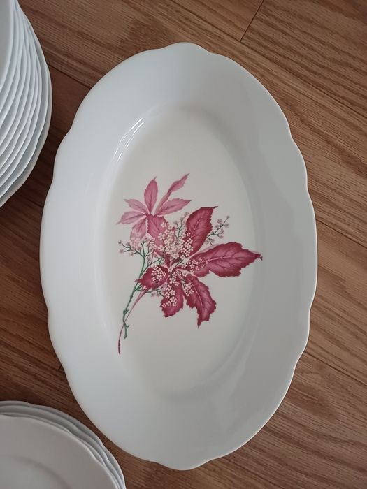 Serviço Jantar Vista Alegre VA  antigo vintage