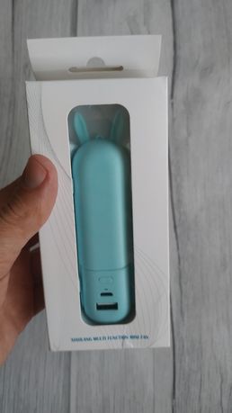 Портативний міні-кишеньковий вентилятор зі світлодіодним підсвічування