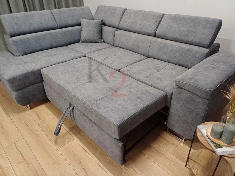 Narożnik Arteon  POD WYMIAR Bonell Rogówka Kanapa Sofa  USB+GRATIS