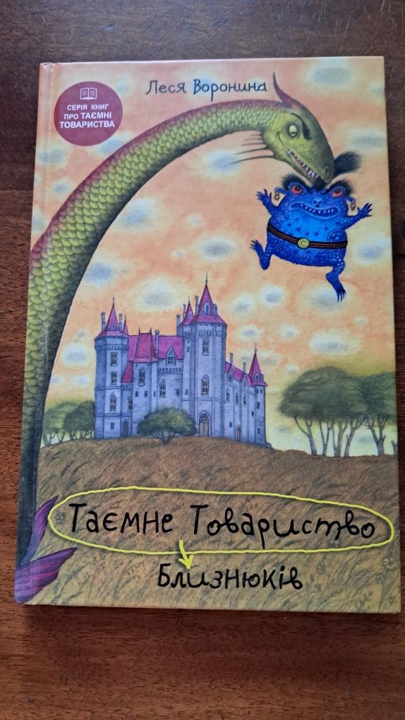 Книга Лесі Ворониної "Таємне Товариство Близнюків"