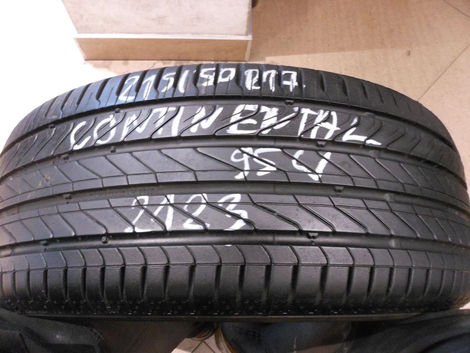 Opona 215/50r17 continental ultra contact 7,5mm lato