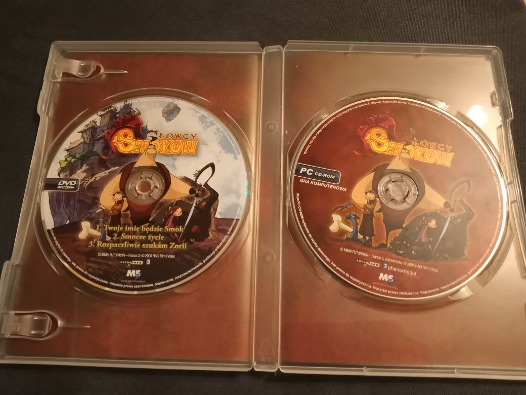 Łowcy smoków film DVD + gra PC CD-ROM