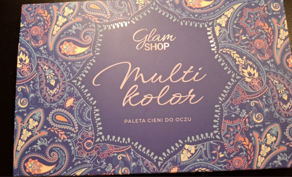 Paleta cieni do oczu multikolor glam shop