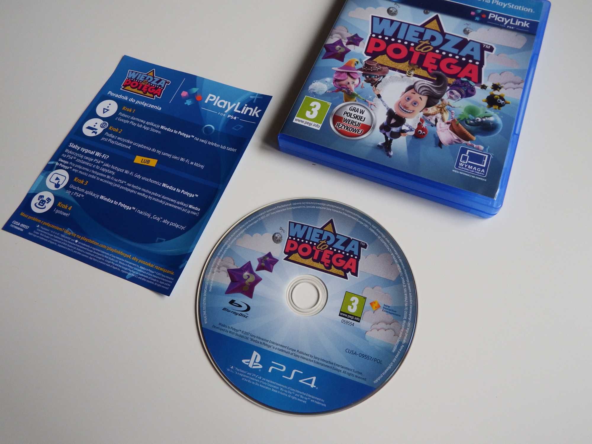 PS4 WIEDZA TO POTĘGA PL ! w stanie idealnym ! imprezowy HIT !