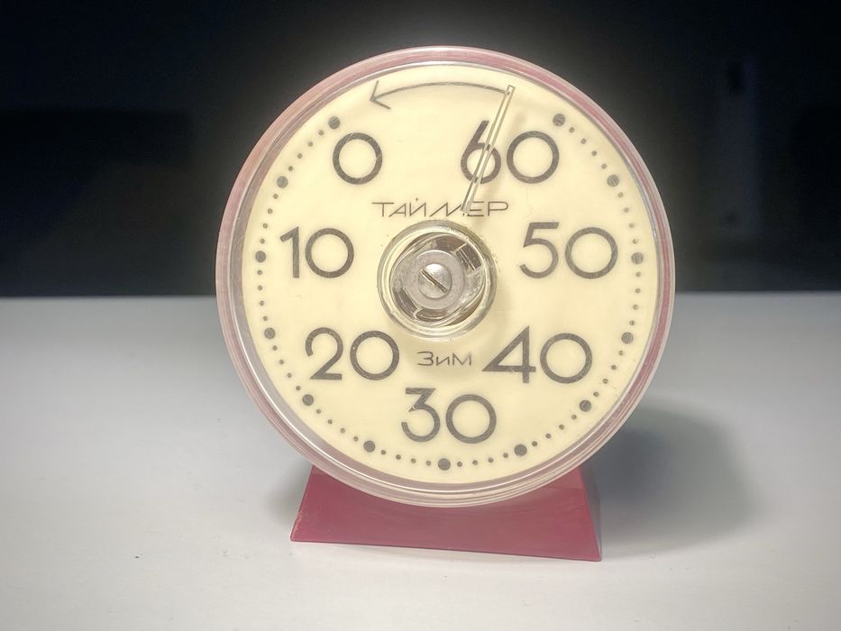 Vintage retro ZSRR kuchenny MinutnikTtimer 70 Jak Nowy Kolekcjonerski