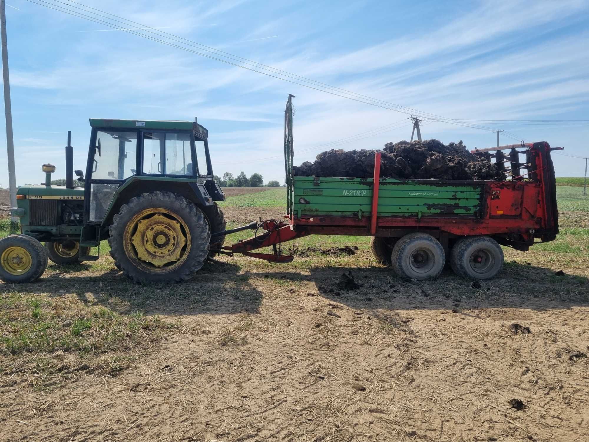 Rozrzutnik obornik 6 ton tandem WARFAMA Agromet fortschritt