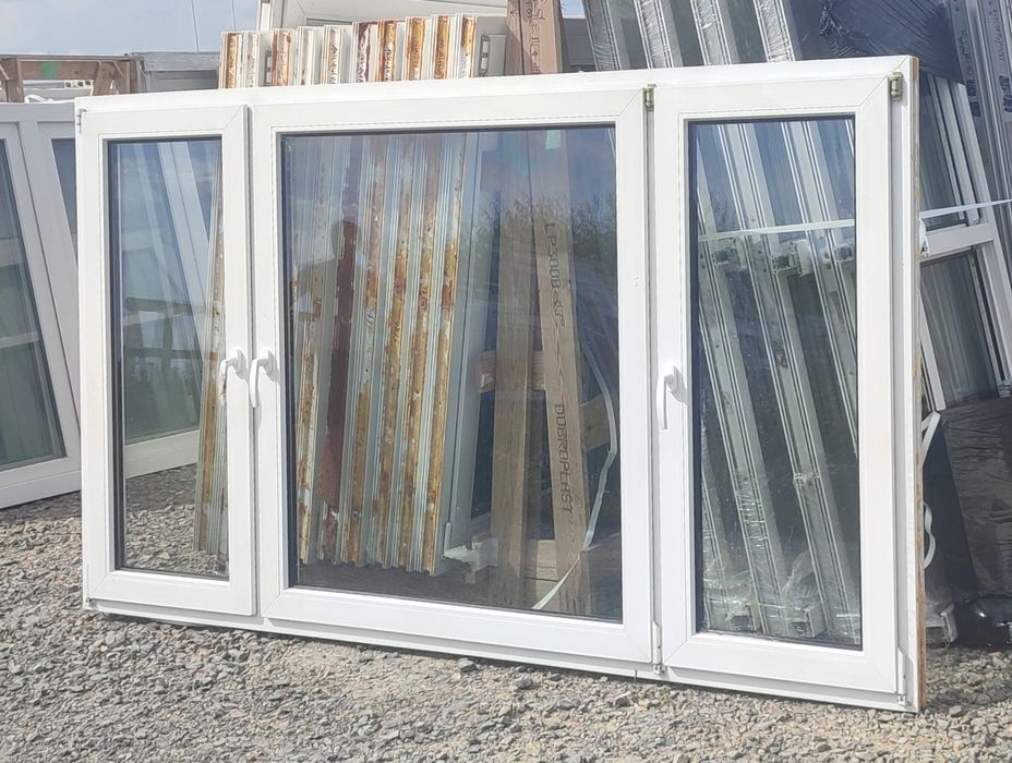 OKNA Używane 233x136 OKNO KacprzaK Plastikowe PCV Lider Okna OLX