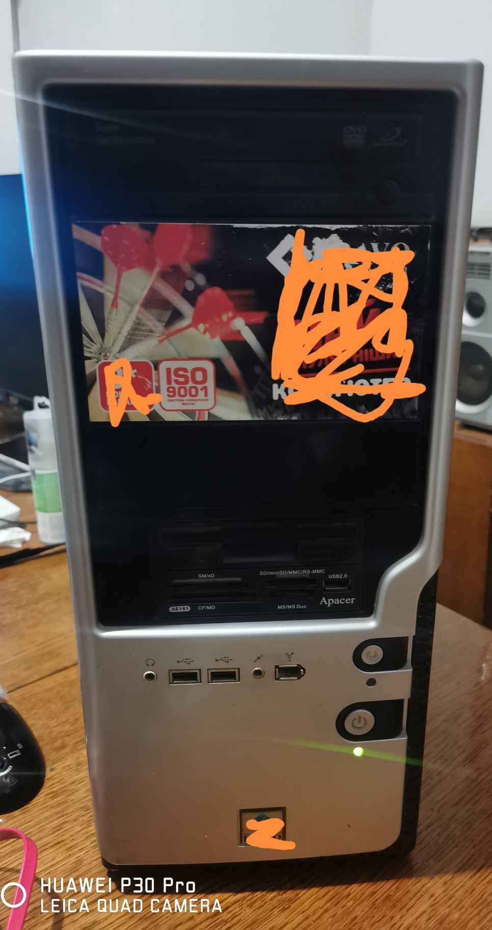 ПК AMD Athlon II 445 x3-3.1 Ghz/8GB/HDD 250Gb/GTS 250 1Gb/Samsung 940N