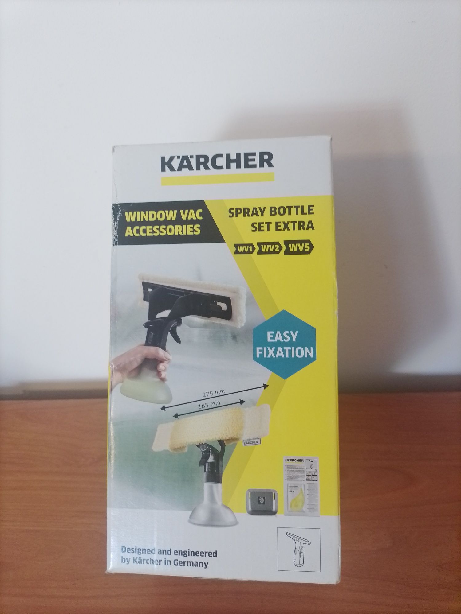 zestaw akcesoriów Kärcher do myjek do okien z serii WV