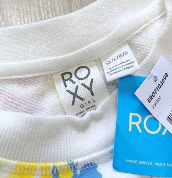 NOWA bluza crewneck dresowa Roxy 146cm