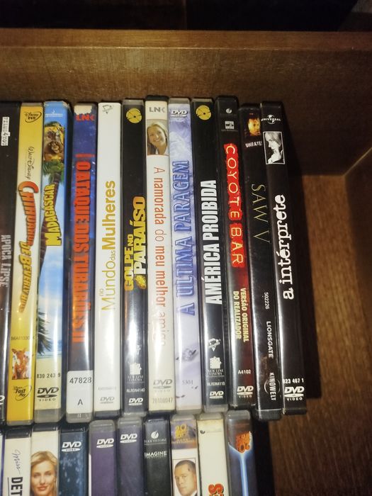 DVDs originais como novos