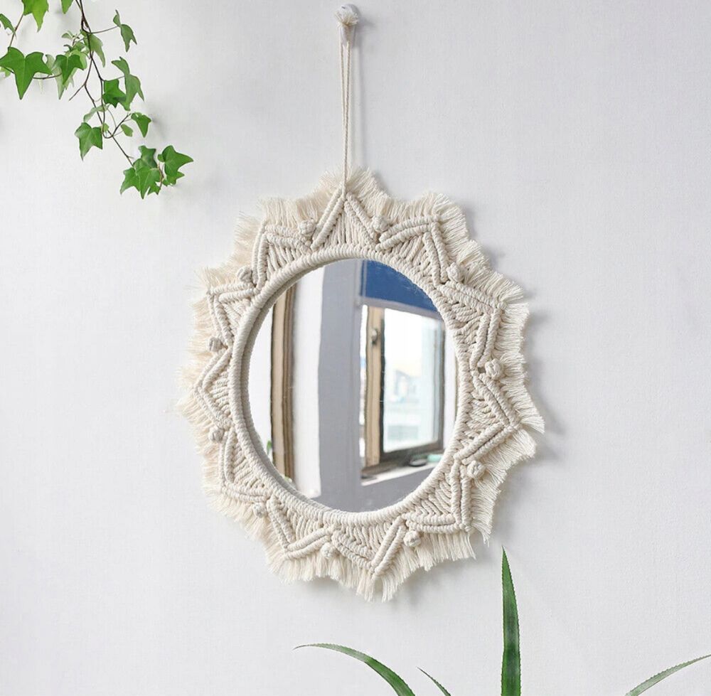 Lustro ścienne BOHO 50 cm