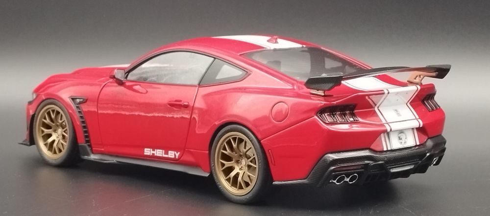1:18 Solido Ford Mustang Shelby Super Snake Coupe 2025 Red White USA
