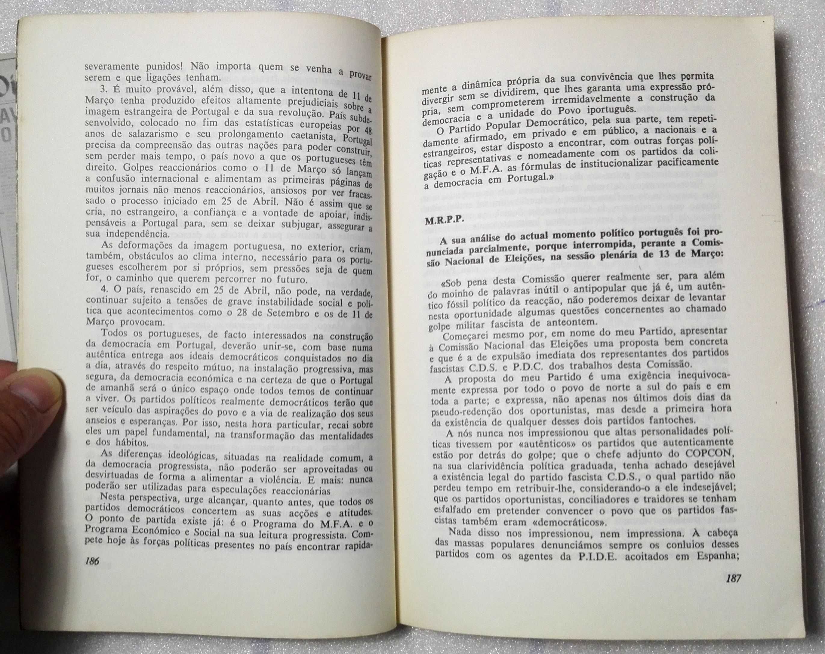 Livro 11 Março: Autopsia de um Golpe