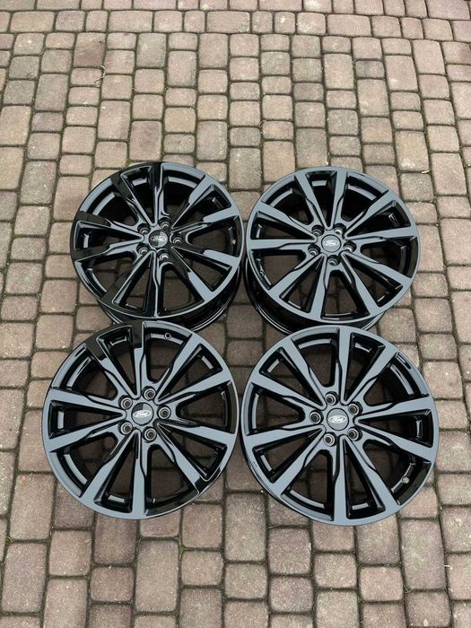 Oryginalne alufelgi Ford 5x108 18 Czujnik Kuga ST CZARNE