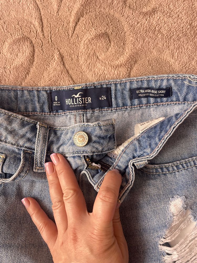Джинсова спідниця від Hollister