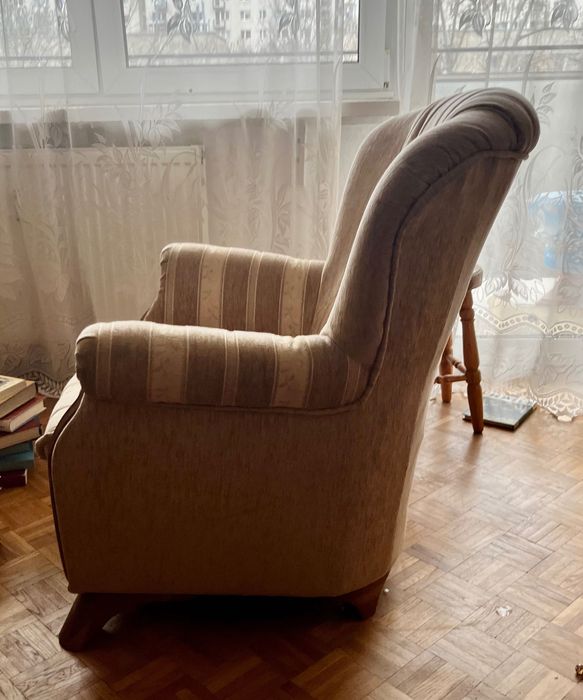 Wypoczynek w stylu retro, sofa + 2 fotele