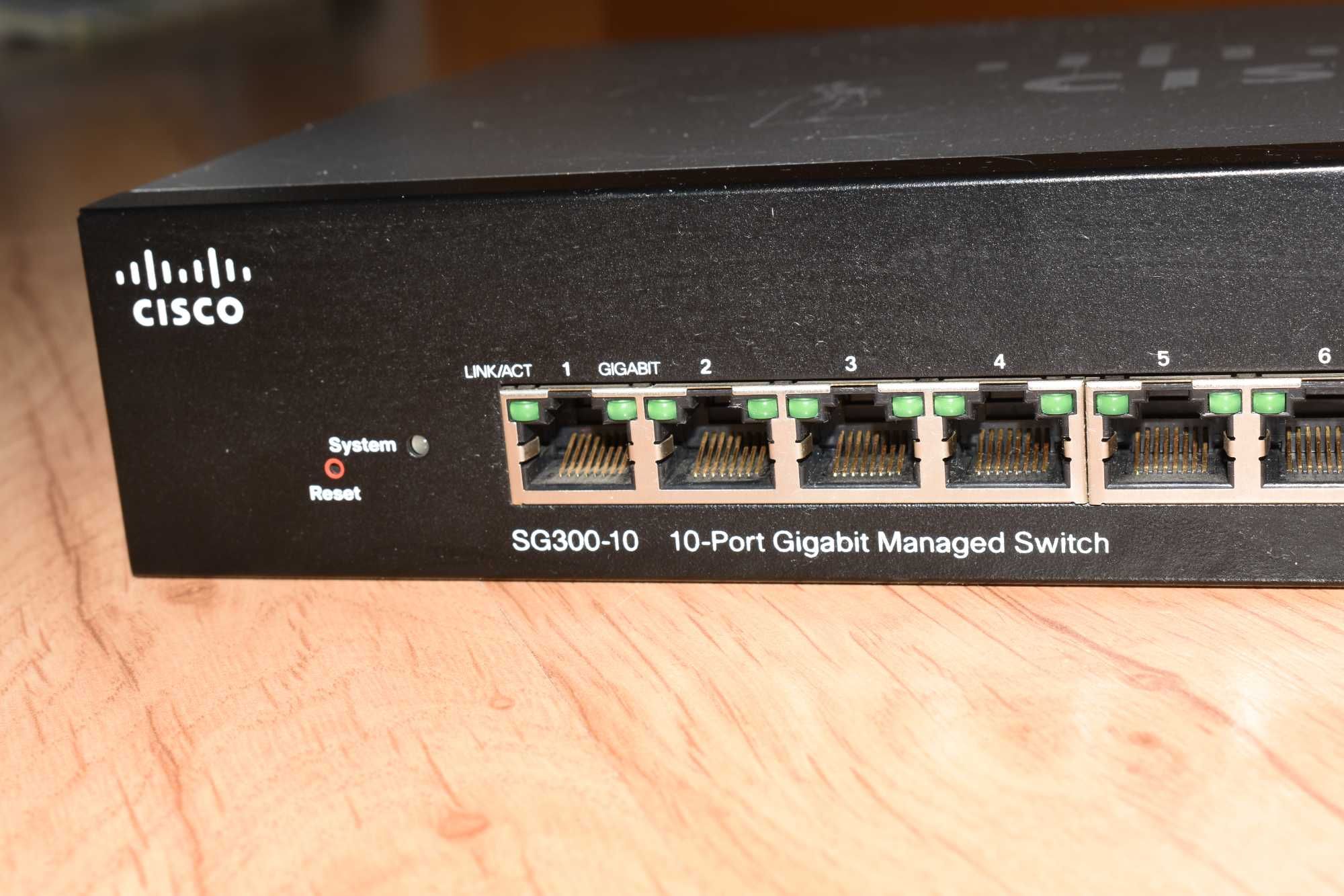 Switch Cisco SG300-10MPP-K9-EU