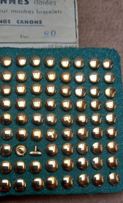 Coroas 6.5 mm,relogio, swiss made,old stock