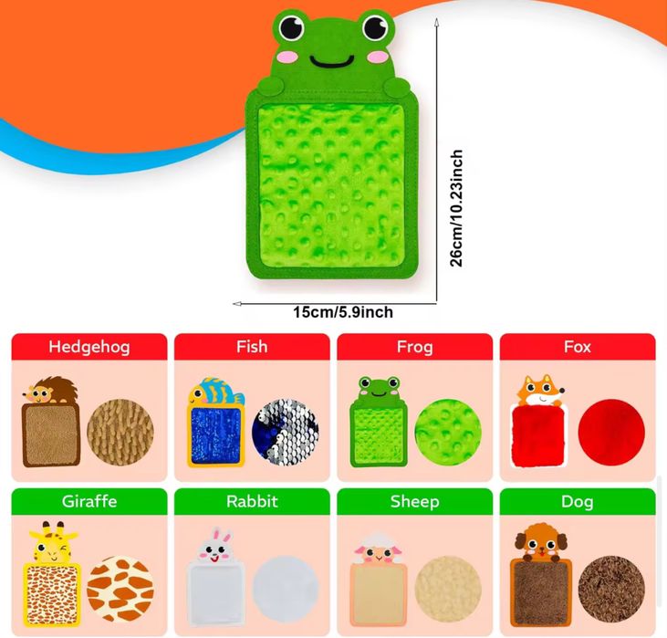 Тактильна книжка тактильная монтессори монтесори монтесорі килимок