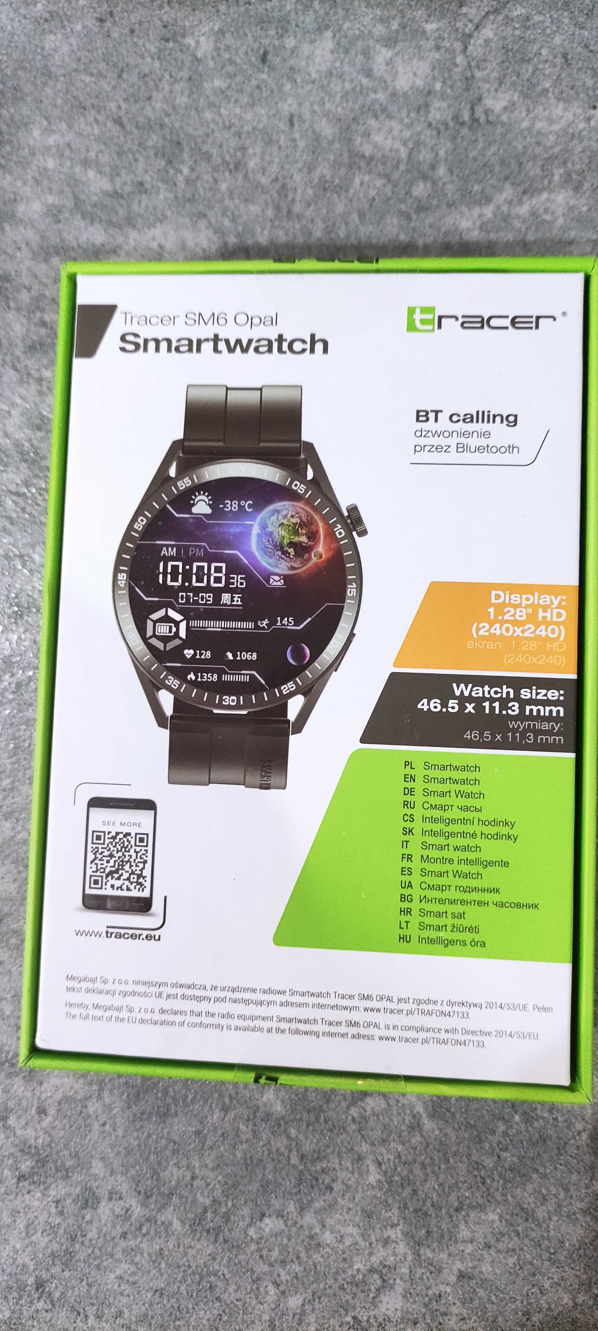 Smartwatch TRACER SM6 Opal