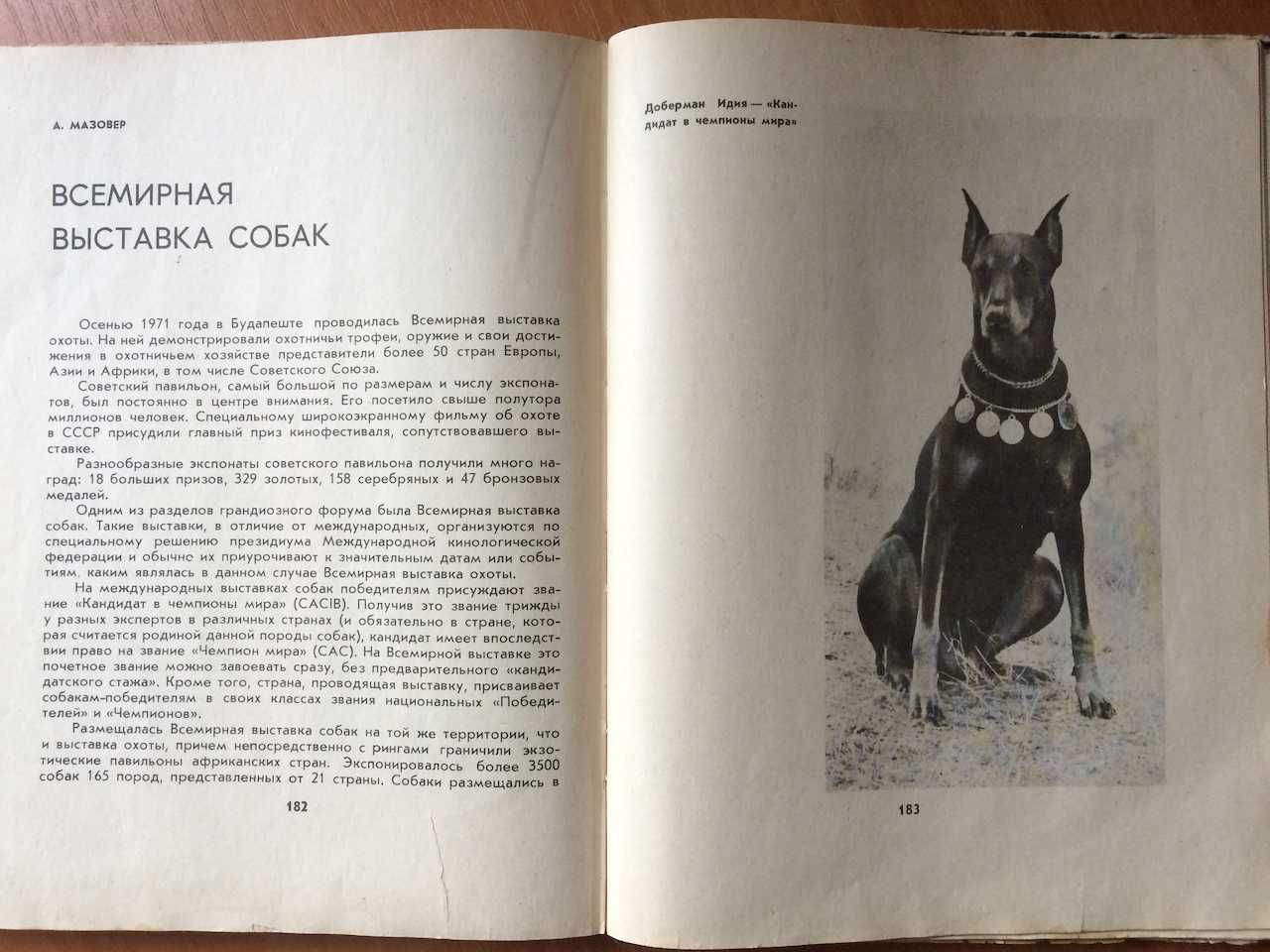 Книга Твой Друг Сборник по собаководству 1973 г