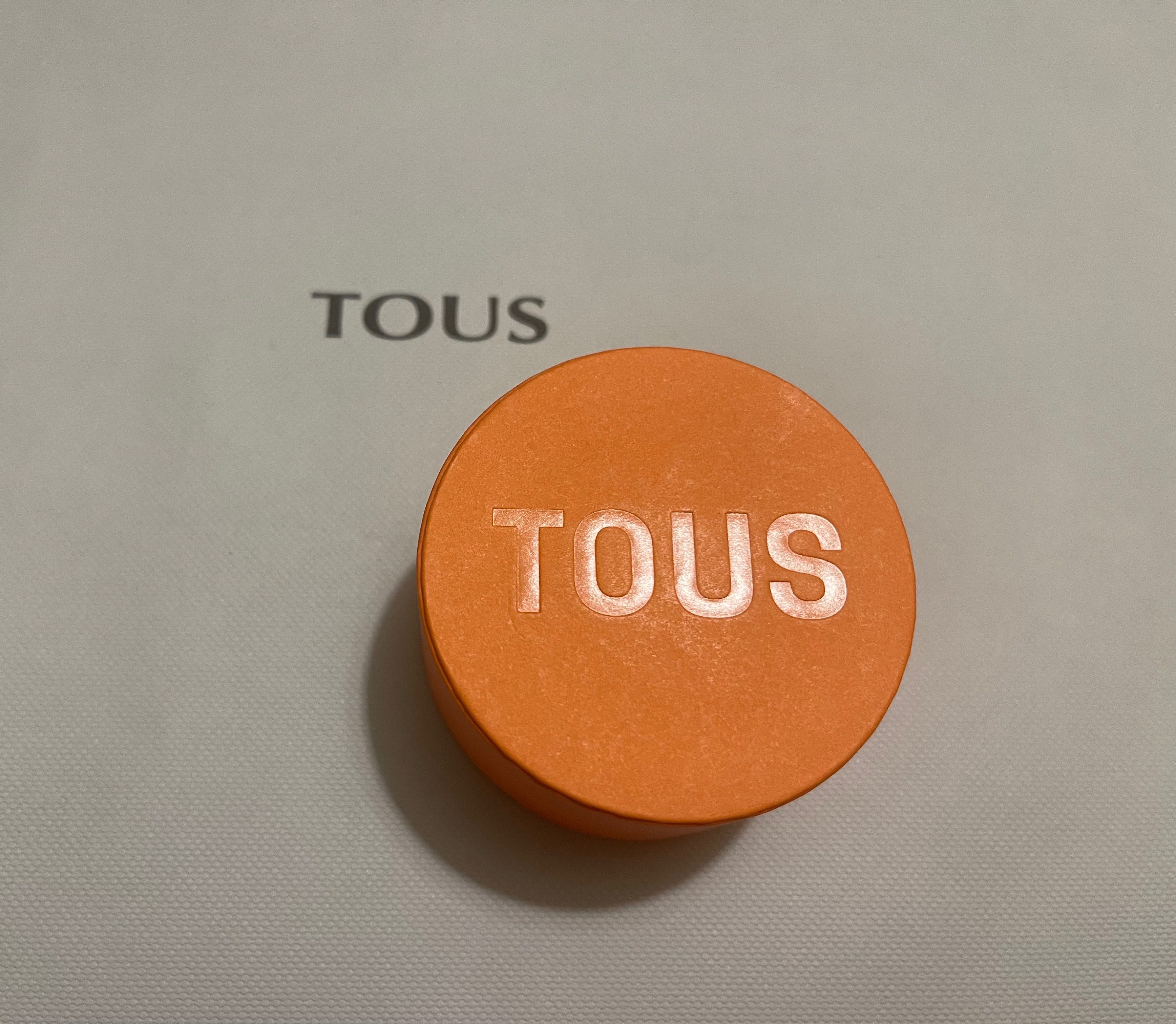Tous pudełko pomarańczowe 6 cm + torebka nowe 1 sztuka