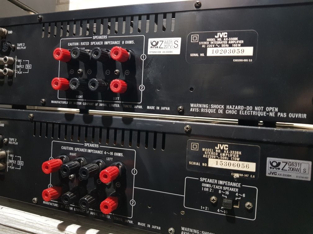Стерео усилитель/підсилювач  JVC  AX-330+3/333BK4 2x80 б/у з Німеччини