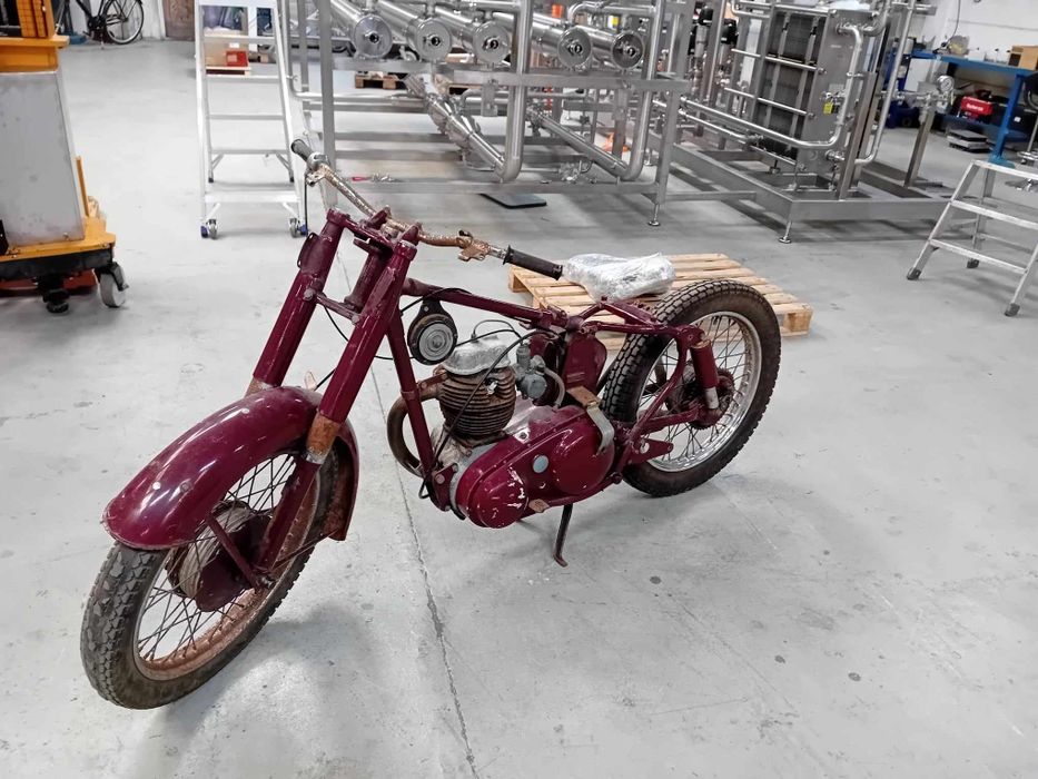 Bsa C12 250 CC nie Junak, Awo. Anglik 1957 z dokumentami